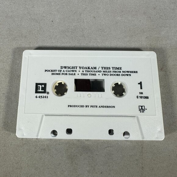 Dwight Yoakam This Time Audio Cassette 1993 Country Album BMG Release Retro Tape - Picture 4 of 4